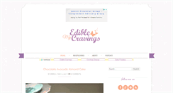 Desktop Screenshot of myediblecravings.com
